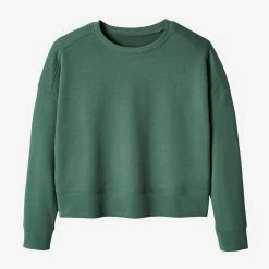 Domyos Soft Loose Fit Fitness Sweatshirt, Women’s Exercise & Fitness Apparel