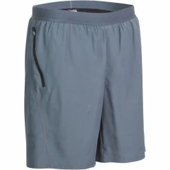 Domyos Exercise & Fitness Apparel Gray Energy+ 2-in-1 Fitness Shorts