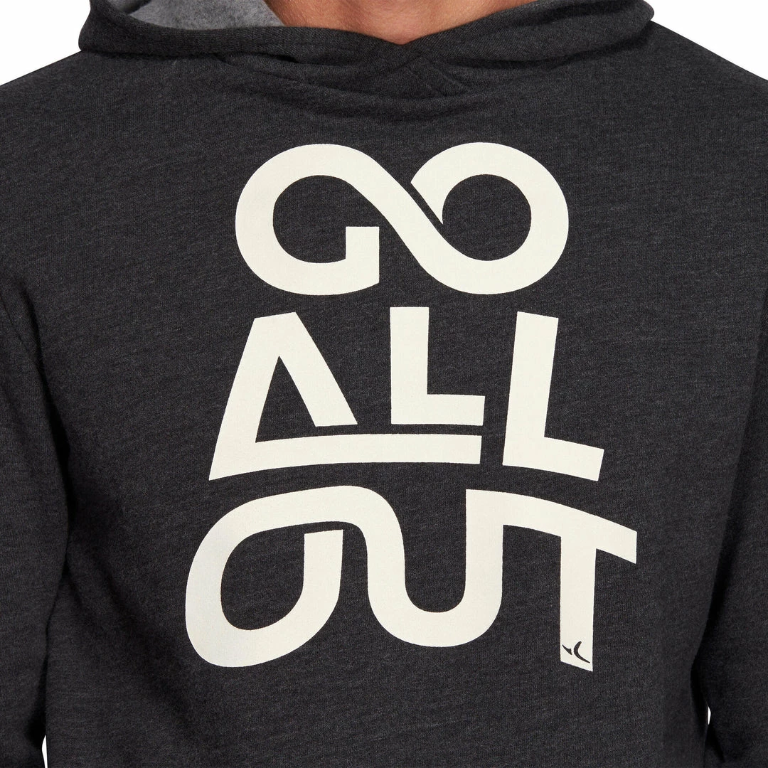 Domyos Hooded Gym & Pilates Sweatshirt - Dark Gray Exercise & Fitness Apparel