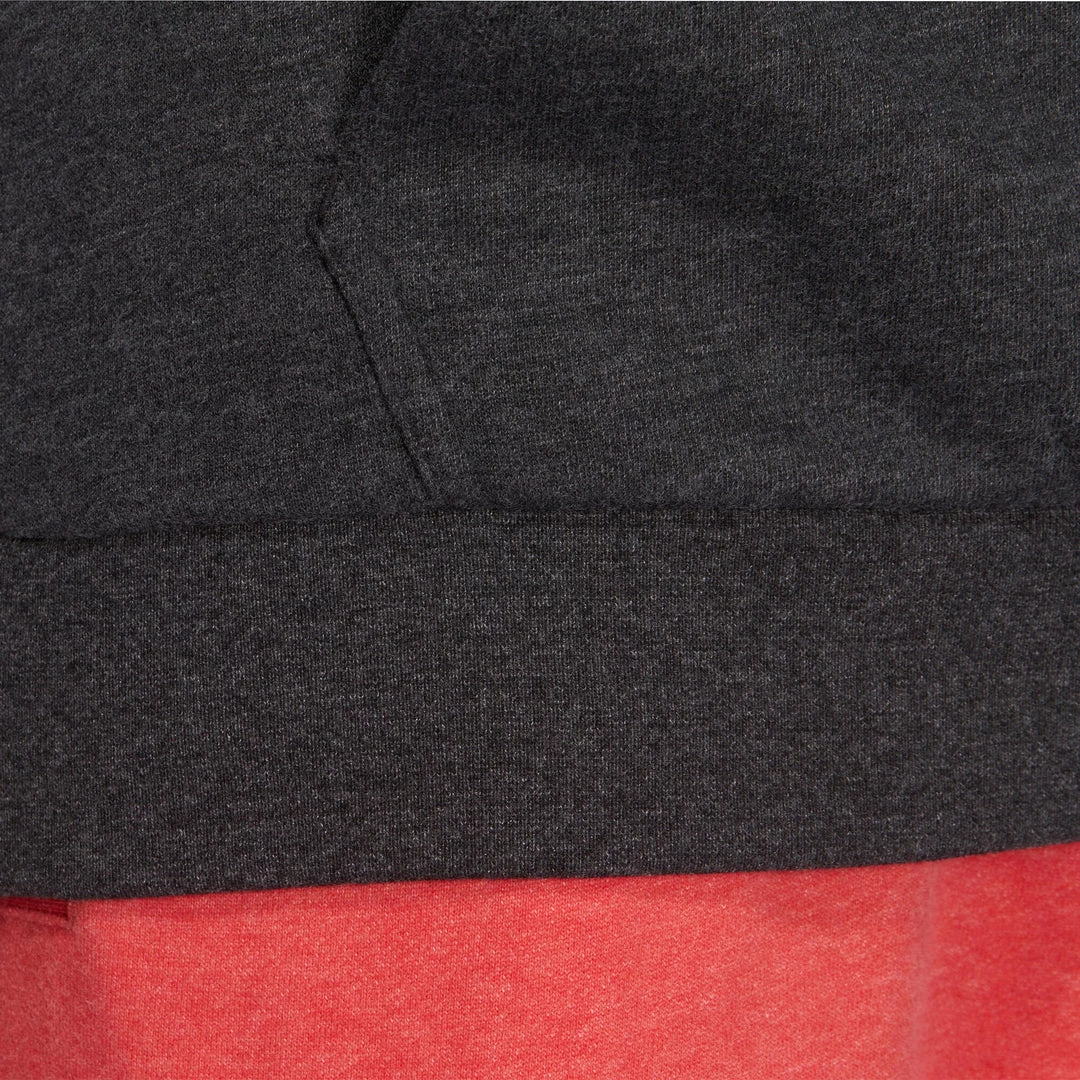 Domyos Hooded Gym & Pilates Sweatshirt - Dark Gray Exercise & Fitness Apparel