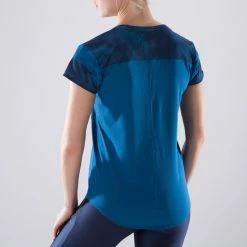 Domyos Exercise & Fitness Apparel Women's Anti-Perspirant Cardio Fitness T-Shirt Energy+