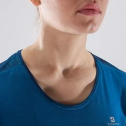 Domyos Exercise & Fitness Apparel Women's Anti-Perspirant Cardio Fitness T-Shirt Energy+