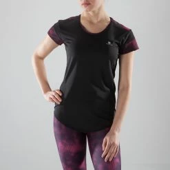 Domyos Women's Cardio Fitness T-Shirt 500