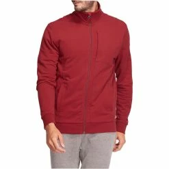 Domyos, Plush-Loop Gym & Pilates Jacket, Men's Exercise & Fitness Apparel