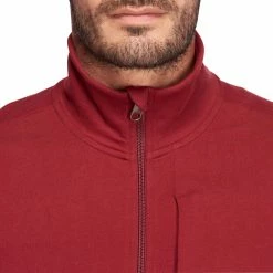 Domyos, Plush-Loop Gym & Pilates Jacket, Men's Exercise & Fitness Apparel