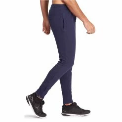 Domyos Skinny-Fit Gym & Pilates Bottoms - Navy Blue