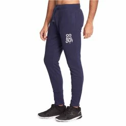 Domyos Skinny-Fit Gym & Pilates Bottoms - Navy Blue
