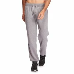 Domyos 520, Regular-Fit Stretchy Gym Pants, Men's Exercise & Fitness Apparel
